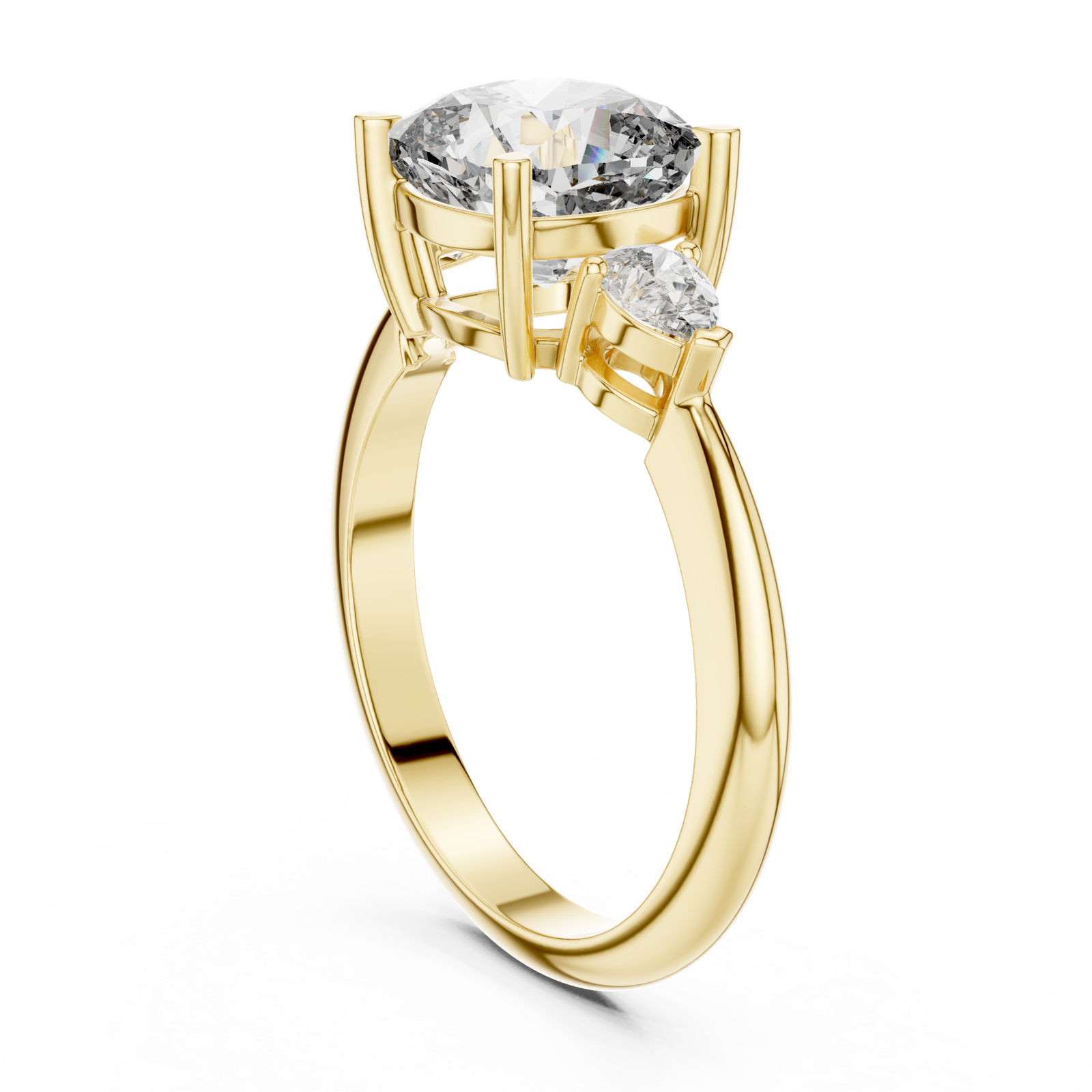 Gold Ring DDLR-196, Yellow Gold