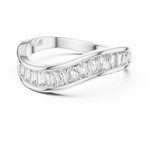 Gold Ring DDLR-009, White Gold, view 4