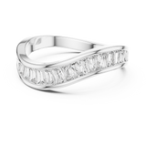 Gold Ring DDLR-009, White Gold, view 4