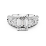 Gold Ring DDLR-046, White Gold