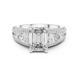 Gold Ring DDLR-046, White Gold