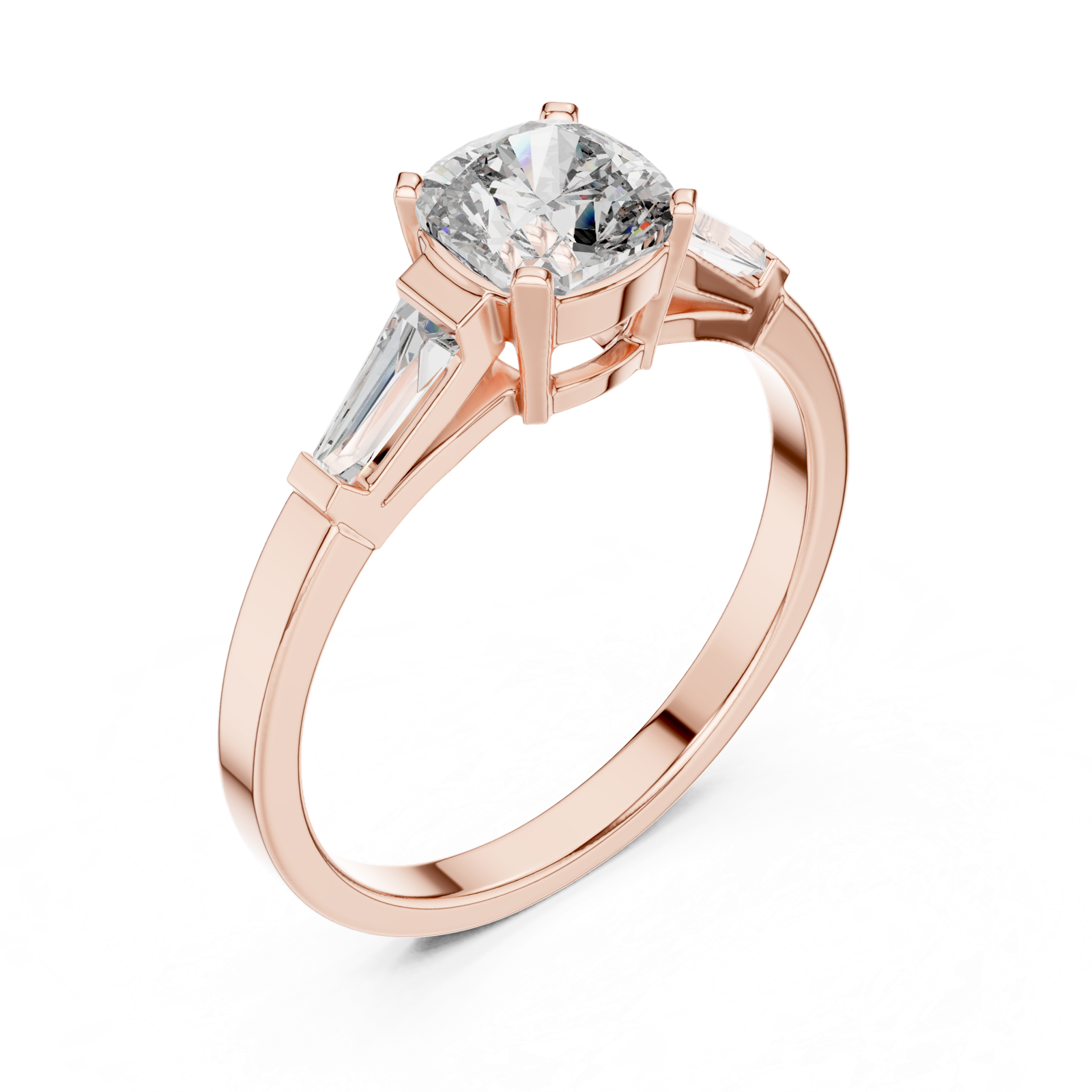 Gold Ring 00001L (16), Rose Gold, view 2