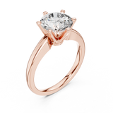 Gold Ring 00001L (36), Rose Gold, view 2