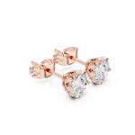 Gold Earrings APSE, Rose Gold