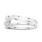 Gold Ring LR-01 (72), White Gold, view 3