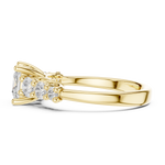 Gold Ring DDLR-703, Yellow Gold, view 3