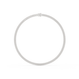 Gold Necklace GNK-0042, White Gold