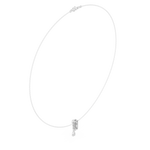 Gold Necklace SBWN (14), White Gold, view 2