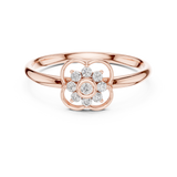 Gold Ring 1 (405), Rose Gold, view 4