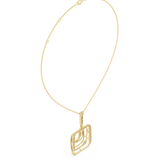 Gold Necklace SBWN (52), Yellow Gold, view 2