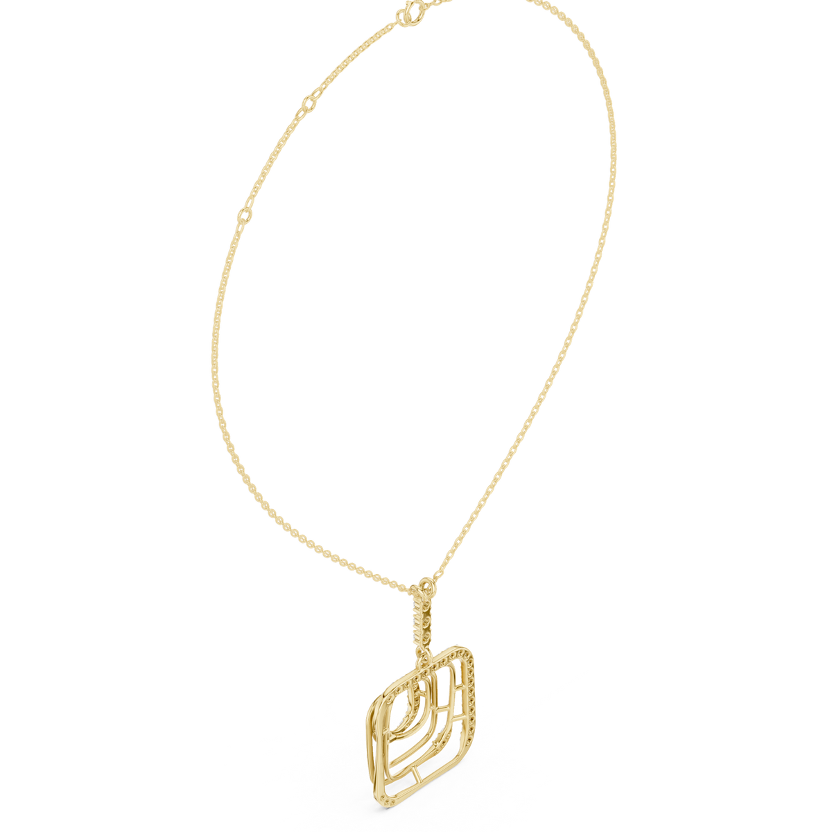 Gold Necklace SBWN (52), Yellow Gold
