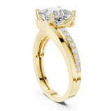 Gold Ring DDLR-395, Yellow Gold, view 1