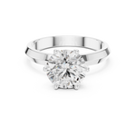 Gold Ring DDLR-694, White Gold, view 4