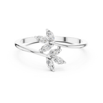 Gold Ring HLR-236, White Gold