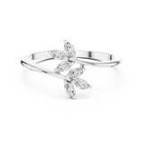Gold Ring HLR-236, White Gold