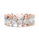 Gold Ring DDLR-247, Rose Gold, view 3