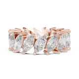 Gold Ring DDLR-247, Rose Gold, view 3