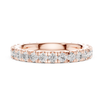 Gold Ring DDLR-606, Rose Gold, view 3