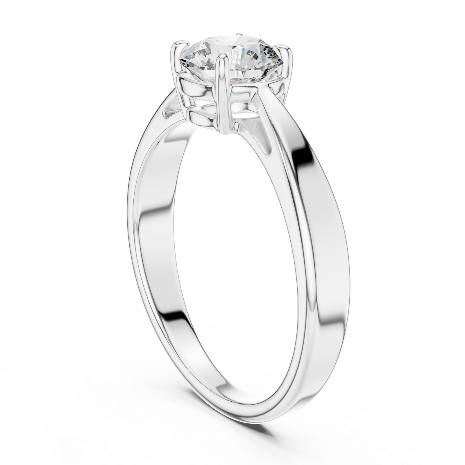 Gold Ring LR-0003, White Gold