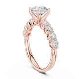 Gold Ring DDLR-642, Rose Gold