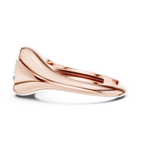 Gold Jewelry L36-4, Round center stone, Rose Gold, view 3