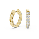 Gold Earrings GER-0372, Yellow Gold, view 1