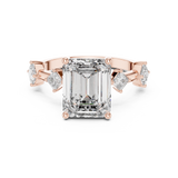 Gold Pendant 9-10021L_28, Rose Gold