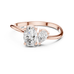 Gold Ring HLR-233, Rose Gold
