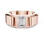 Gold Ring SBMR(39), Rose Gold, view 4