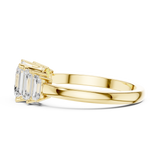 Gold Ring DDLR-1111, Yellow Gold, view 3