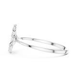 Gold Ring 1 (113), White Gold, view 3