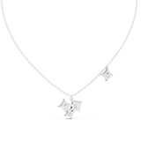 Gold Pendant GPD-0024, White Gold, view 4