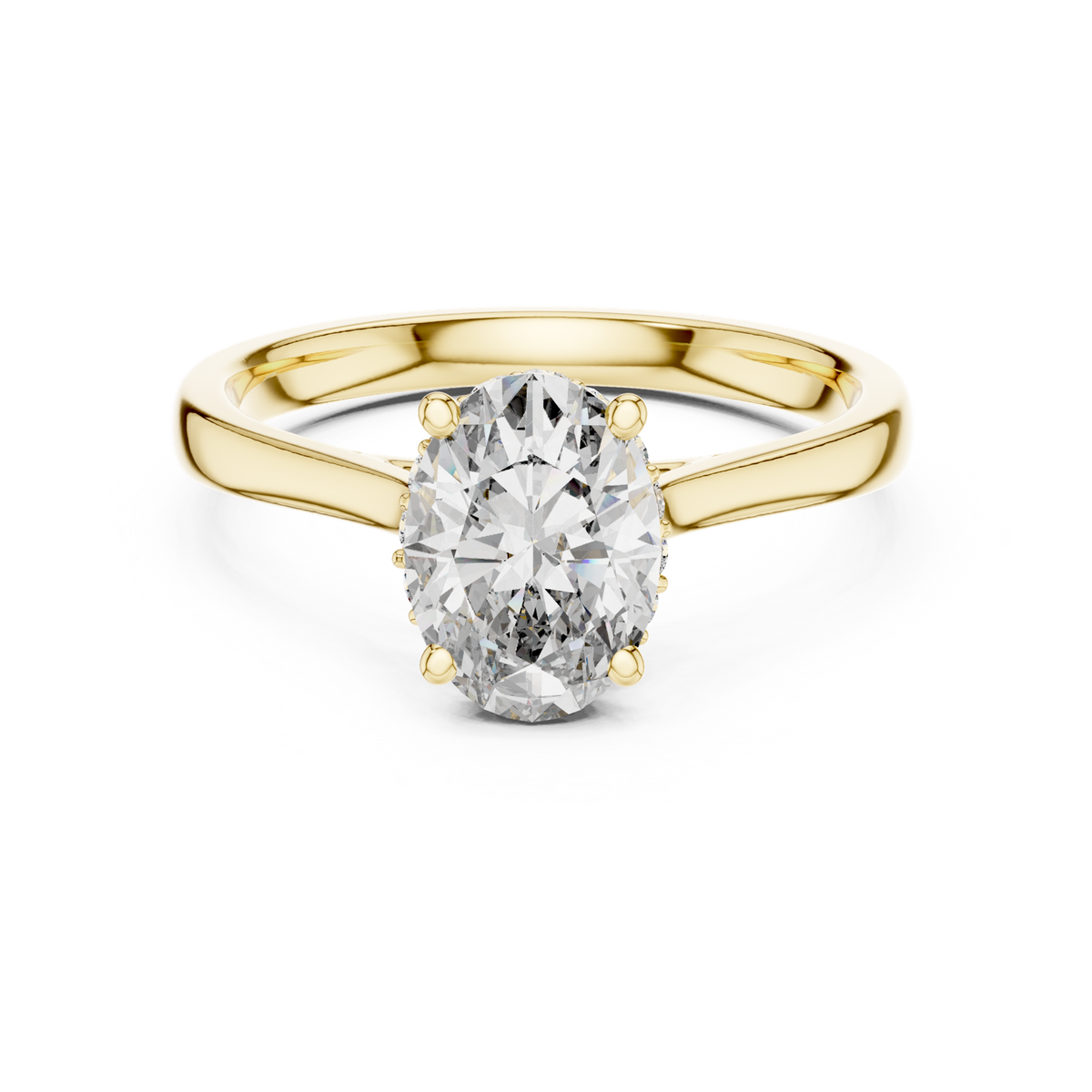 Gold Ring 00001L (8), Yellow Gold