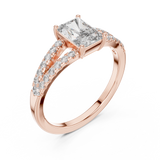 Gold Pendant 9-10009L_21, Rose Gold, view 2