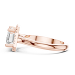 Gold Ring DDLR-332, Rose Gold, view 3
