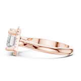 Gold Ring DDLR-332, Rose Gold, view 3