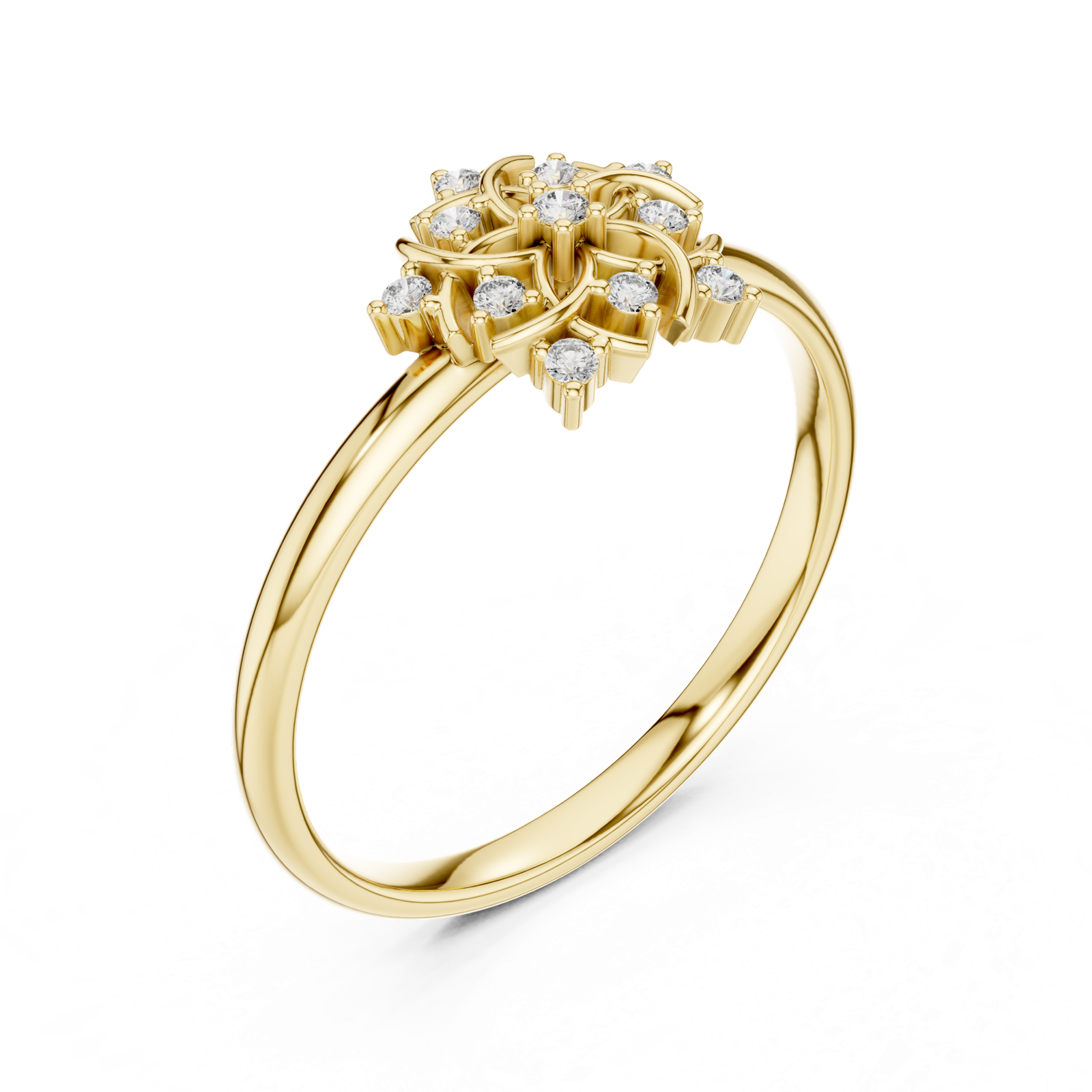 Gold Ring 1 (273), Yellow Gold, view 2