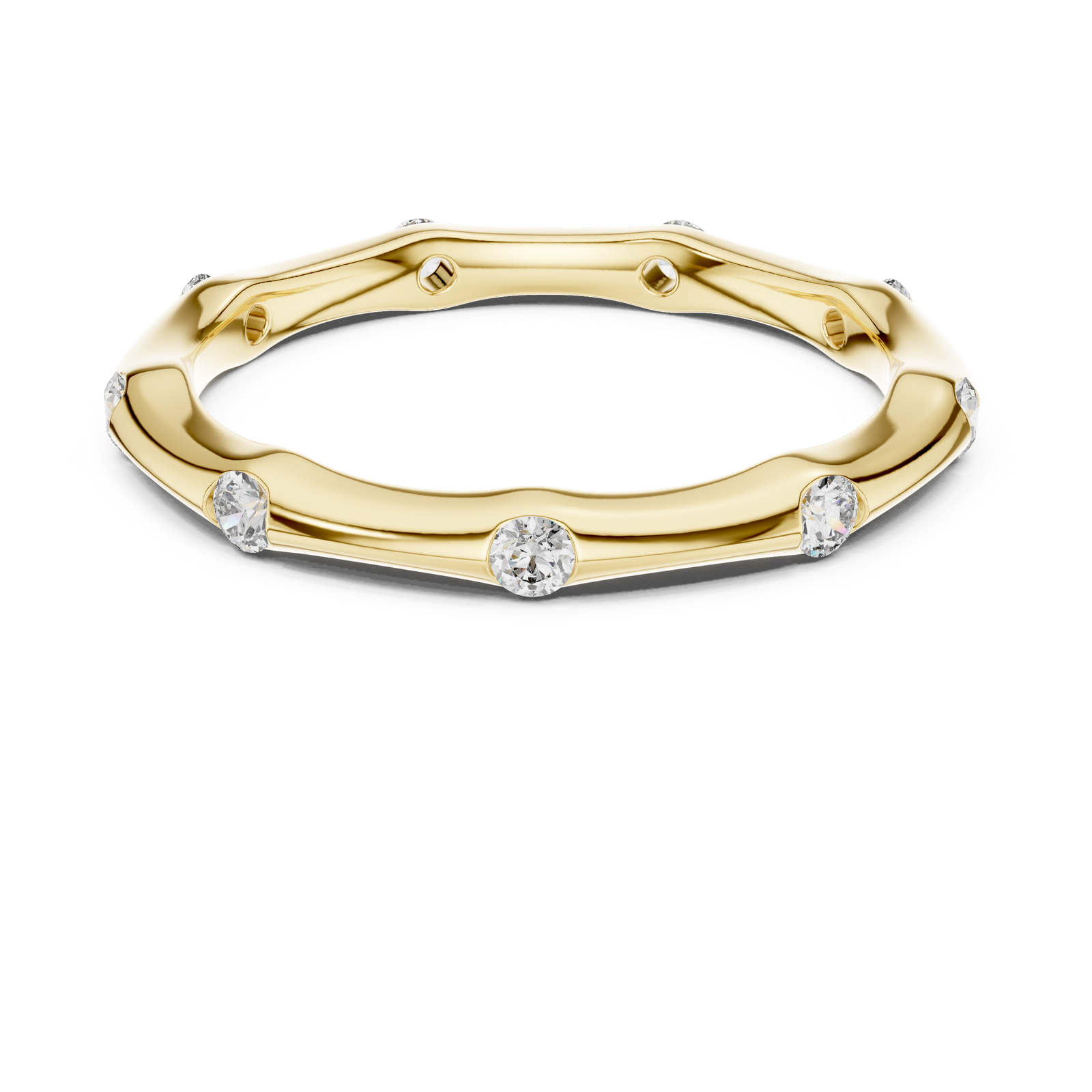 Gold Ring L03-1172, Yellow Gold, view 4