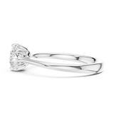 Gold Ring DDLR-553, White Gold, view 3
