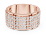 Gold Ring DDLR-428, Rose Gold, view 4