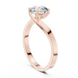 Gold Ring LR-0023, Rose Gold, view 1