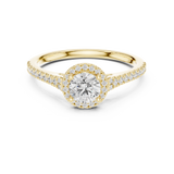 Gold Ring LR-0265, Yellow Gold, view 4