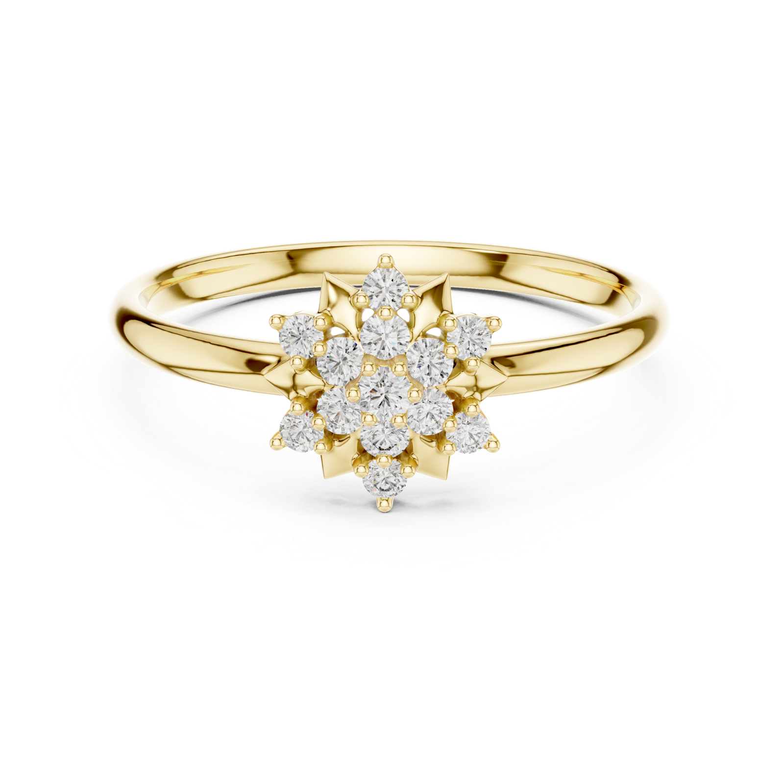 Gold Ring 1 (438), Yellow Gold, view 4