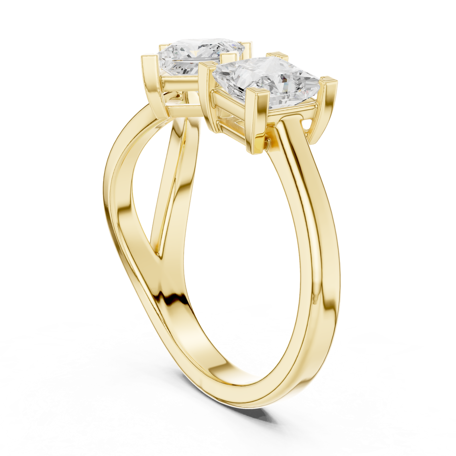 Gold Ring DDLR-485, Yellow Gold