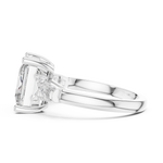 Gold Pendant 9-10016L_13, White Gold, view 3