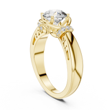 Gold Ring LR-0112, Yellow Gold, view 1