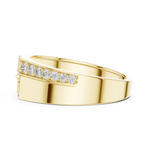 Gold Ring LR-01 (35), Yellow Gold, view 3