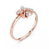 Gold Ring 1 (421), Rose Gold, view 2