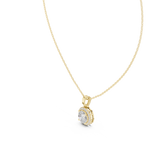 Gold Pendant GPD-0012, Yellow Gold, view 2