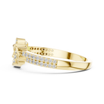 Gold Ring LR-01 (89), Yellow Gold, view 3